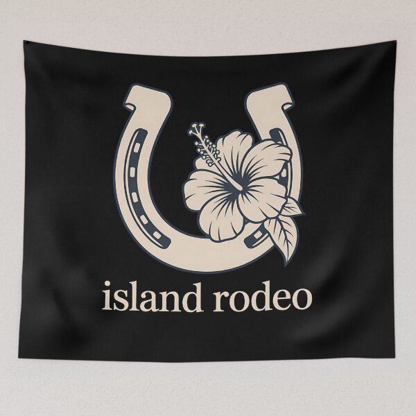 Item preview, Coastal Cowgirl - Western Surfboard - Retro Beach - Cowboy Hat - Summer Rodeo - Surfer Girl Aesthetic - Boho Western - Tropical Cowboy - Vintage Surf Style - Beach Life - Sunset Surf Club designed and sold by JansenGS.