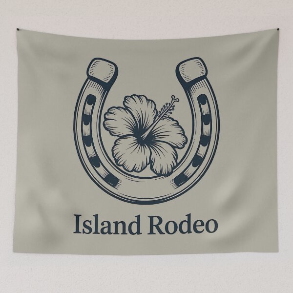 Item preview, Coastal Cowgirl - Western Surfboard - Retro Beach - Cowboy Hat - Summer Rodeo - Surfer Girl Aesthetic - Boho Western - Tropical Cowboy - Vintage Surf Style - Beach Life - Sunset Surf Club designed and sold by JansenGS.