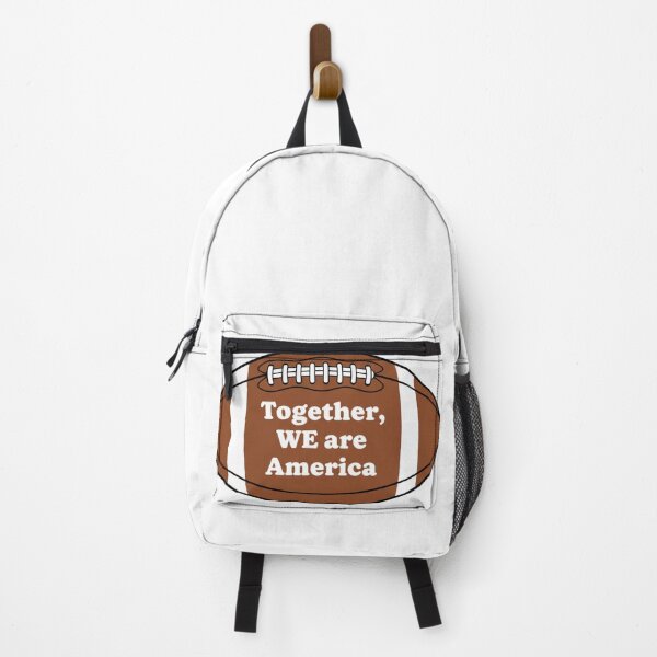 Item preview, Together WE are America - Patriotic Football Unity Typography designed and sold by axiksa10.