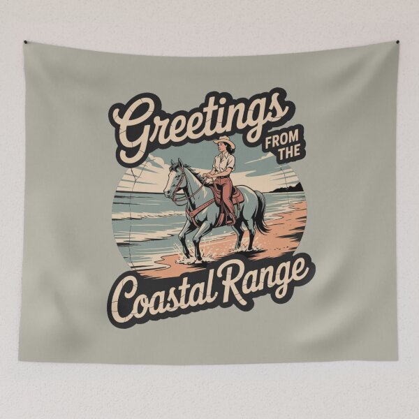 Item preview, Coastal Cowgirl - Western Surfboard - Retro Beach - Cowboy Hat - Summer Rodeo - Surfer Girl Aesthetic - Boho Western - Tropical Cowboy - Vintage Surf Style - Beach Life - Sunset Surf Club designed and sold by JansenGS.
