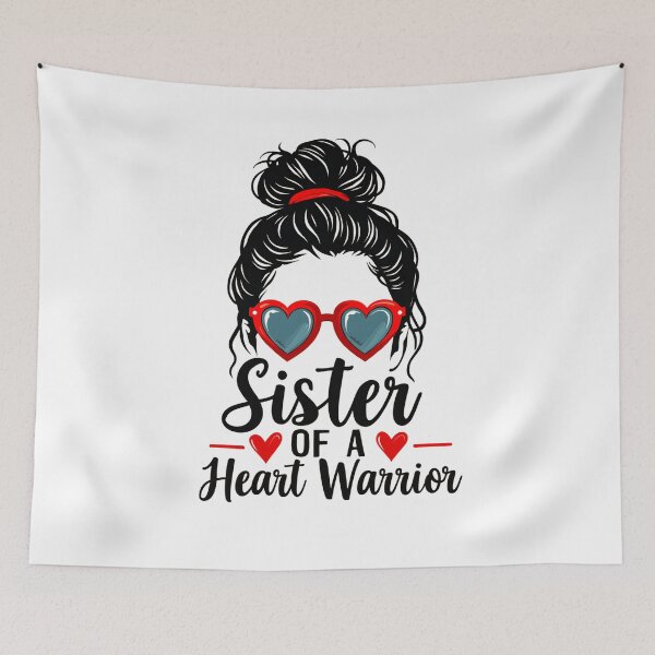 Item preview, Sister of a Heart Warrior designed and sold by LunaMagicStudio.