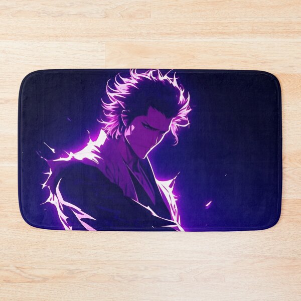 Item preview, Aizen - Violet Blade Samurai | Anime-Inspired Warrior with Purple Energy designed and sold by Dyan4.