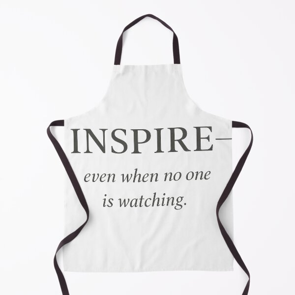 Item preview, Inspire Even When No One Is Watching – Quiet Strength Typography Design designed and sold by bazstees54.