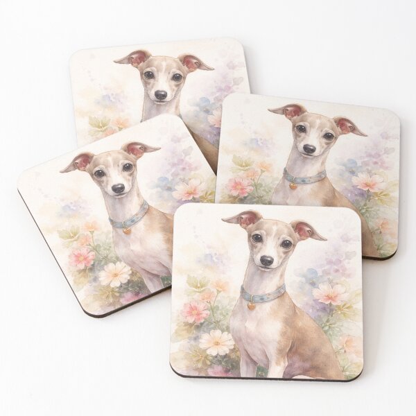 Item preview, Italian Greyhound Watercolor Portrait – Elegant Iggy Dog Art designed and sold by Darlin8888.