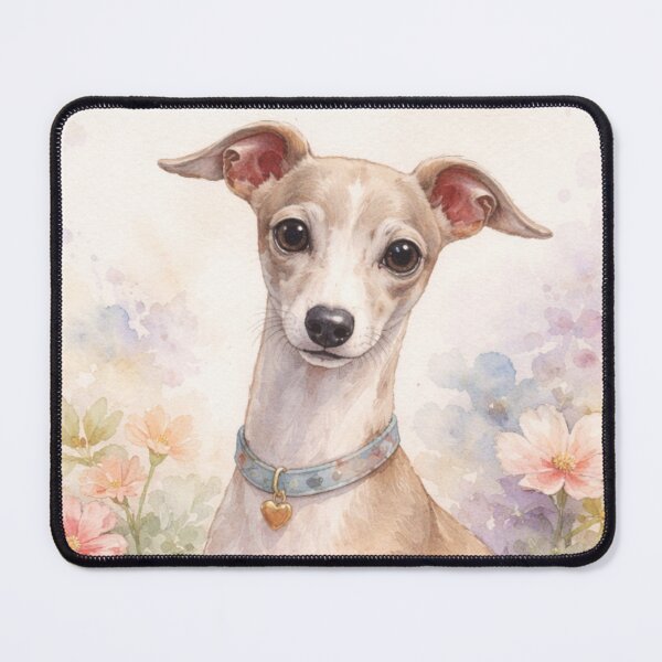 Item preview, Italian Greyhound Watercolor Portrait – Elegant Iggy Dog Art designed and sold by Darlin8888.