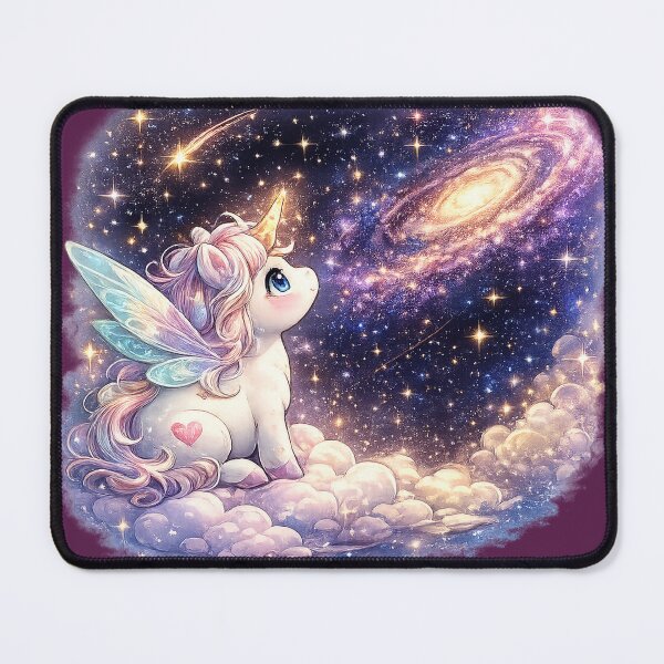 Item preview, Unicorn Gazing at a Distant Galaxy designed and sold by SpicyWind.