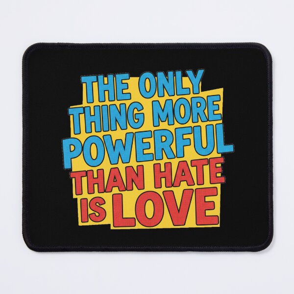 Item preview,  the Only Thing More Powerful Than Hate is love, resist and persist designed and sold by Meryem Mamouni.
