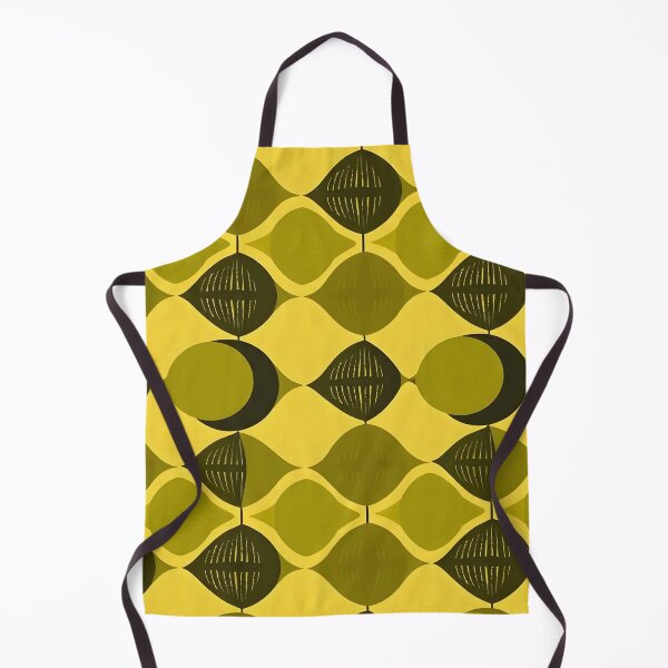 Item preview, Mid Century Olive Green Pattern designed and sold by GraphicsClub.