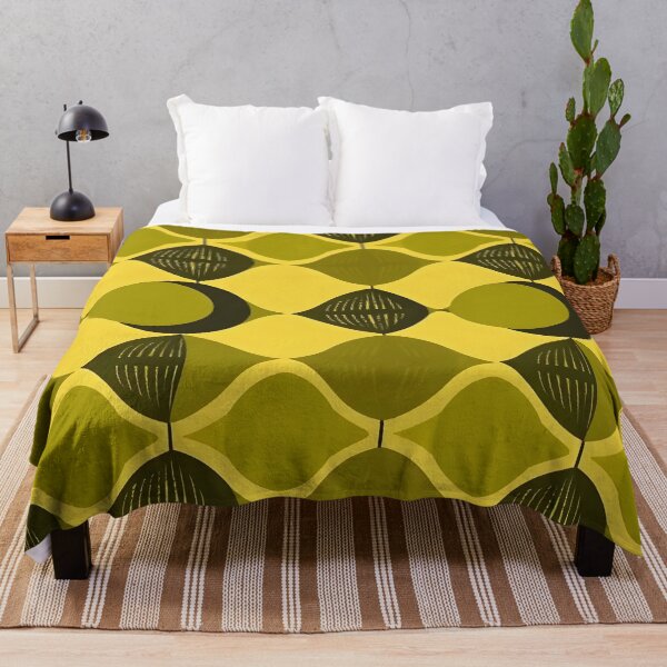 Item preview, Mid Century Olive Green Pattern designed and sold by GraphicsClub.