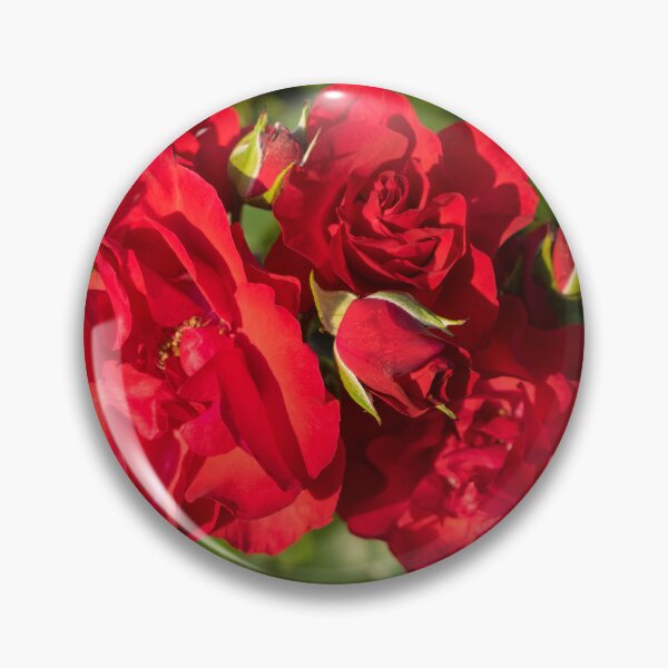 Item preview, Vibrant Red Roses in Bloom designed and sold by Georgia Mizuleva.
