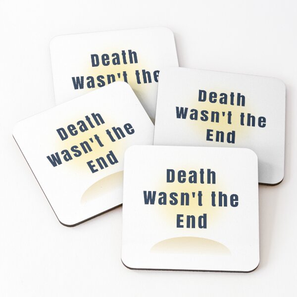 Item preview, Death Wasn't the End Christian Easter Sunrise Typography designed and sold by FunFitLife Studio.