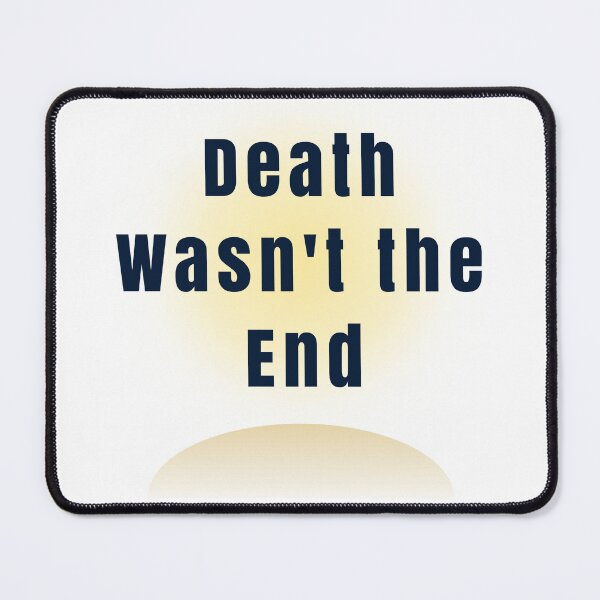 Item preview, Death Wasn't the End Christian Easter Sunrise Typography designed and sold by FunFitLife Studio.