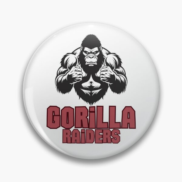 Item preview, Gorilla Raiders Strong Bodybuilder Mascot designed and sold by CsluckDesigns.