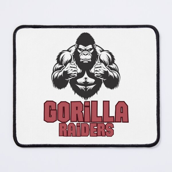 Item preview, Gorilla Raiders Strong Bodybuilder Mascot designed and sold by CsluckDesigns.