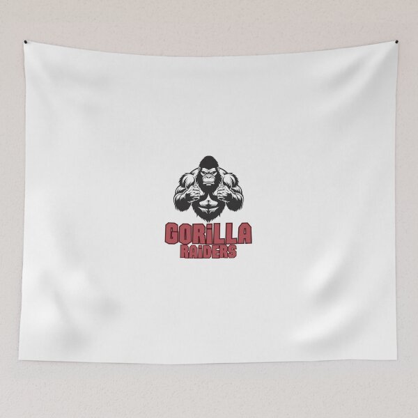 Item preview, Gorilla Raiders Strong Bodybuilder Mascot designed and sold by CsluckDesigns.