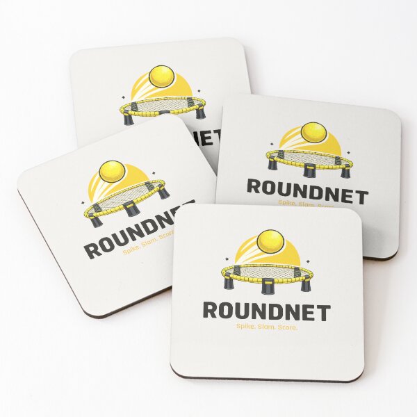 Item preview, Roundnet Ball & Net Minimal Icon – Spike Slam Score Design designed and sold by Ombrya.