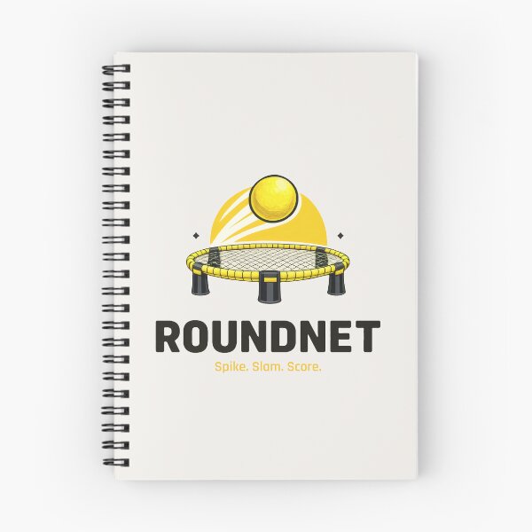 Item preview, Roundnet Ball & Net Minimal Icon – Spike Slam Score Design designed and sold by Ombrya.