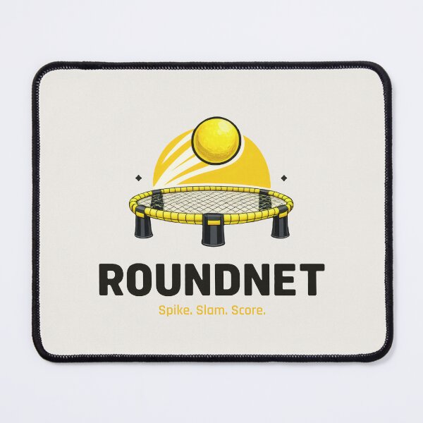 Item preview, Roundnet Ball & Net Minimal Icon – Spike Slam Score Design designed and sold by Ombrya.