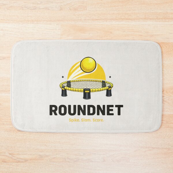 Item preview, Roundnet Ball & Net Minimal Icon – Spike Slam Score Design designed and sold by Ombrya.