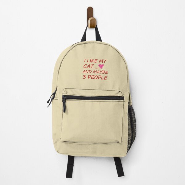 Item preview, I Like My Cat ... And Maybe 3 People Cat Lover Introvert Pet Owner designed and sold by Bouufarte.