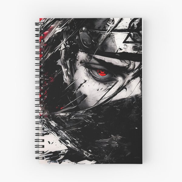Item preview, Kakashi Hatake - Crimson Eye Shinobi – Dark Anime Ninja with Blood Red Gaze designed and sold by Dyan4.