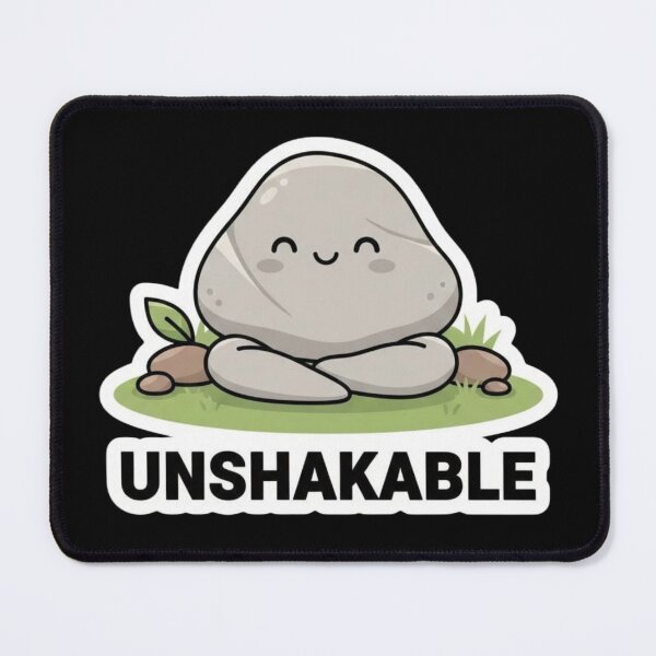 Item preview, Unshakable Mindset Cute Rock Design | Calm Strength Motivation Quote designed and sold by SV-Creation.