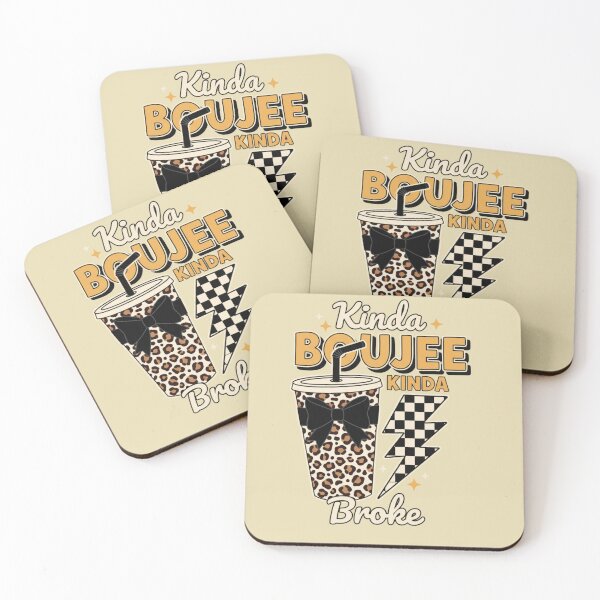 Item preview, Kinda Boujee Kinda Broke Trendy Lifestyle Humor designed and sold by Bouufarte.