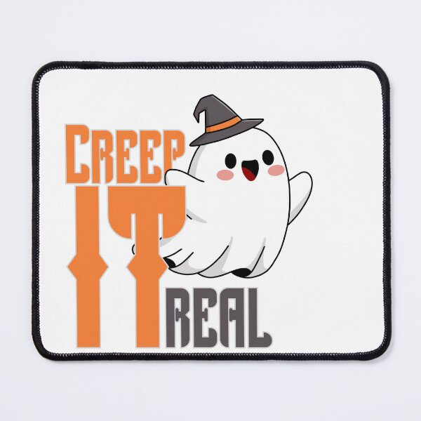Item preview, Creep It Real Funny Ghost designed and sold by Ananda-Apparel.
