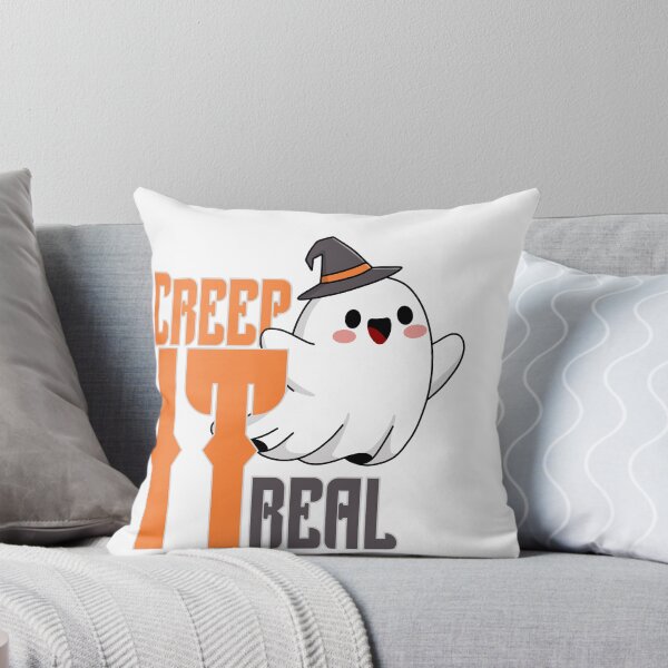 Item preview, Creep It Real Funny Ghost designed and sold by Ananda-Apparel.