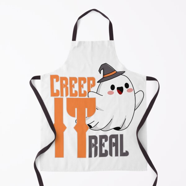 Item preview, Creep It Real Funny Ghost designed and sold by Ananda-Apparel.