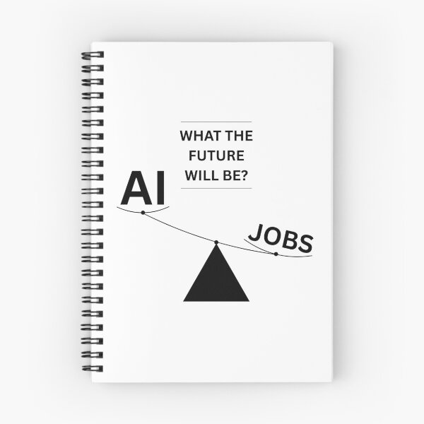 Item preview, AI taking JOBS designed and sold by Rell Design.