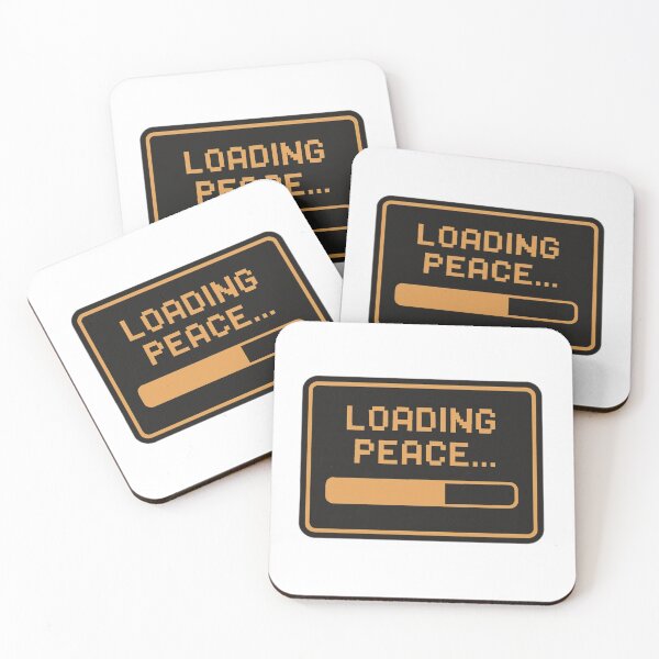 Item preview, Loading Peace... - Retro Pixel Art Loading Bar designed and sold by Droosam.
