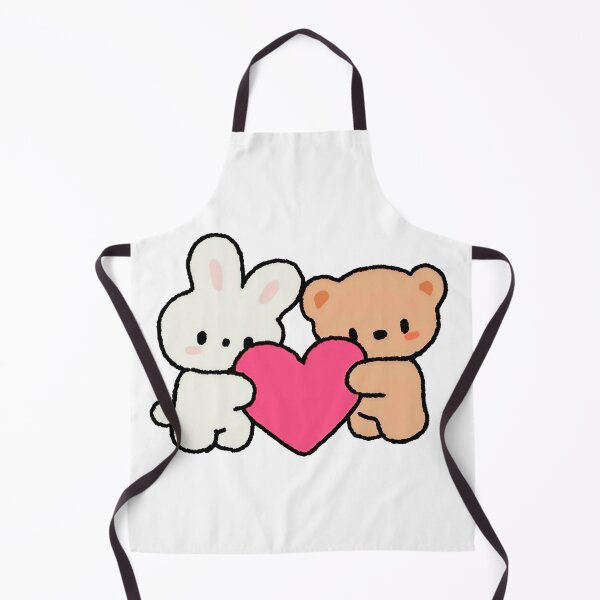Item preview, Cute Bunny and Teddy Bear Hugging Heart Valentine’s Day Kawaii Love Design designed and sold by Aedition.