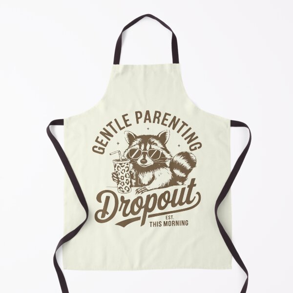 Item preview, gentle parenting dropout raccoon designed and sold by NookMerch97 .