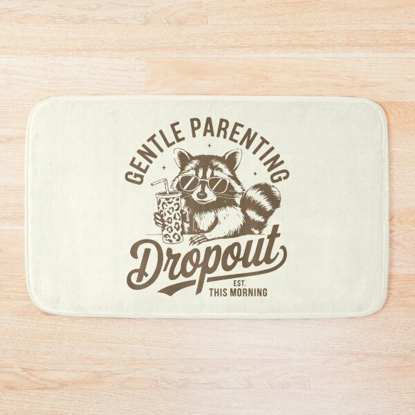 Item preview, gentle parenting dropout raccoon designed and sold by NookMerch97 .