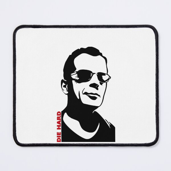Item preview, John McClane Portrait - Die Hard Action Hero Minimalist Art designed and sold by Midnight Nebula.