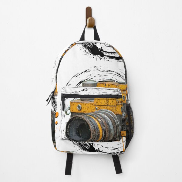 Item preview, Grunge Yellow Vintage Camera Street Art – Retro Photography Aesthetic Design   designed and sold by ChenEngEng.
