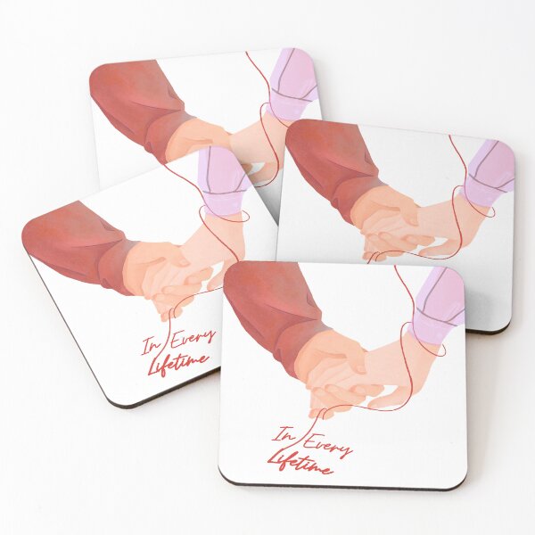 Item preview, In Every Lifetime – Red Thread Soulmate Illustration (Transparent Background) designed and sold by simpleyetcanva.