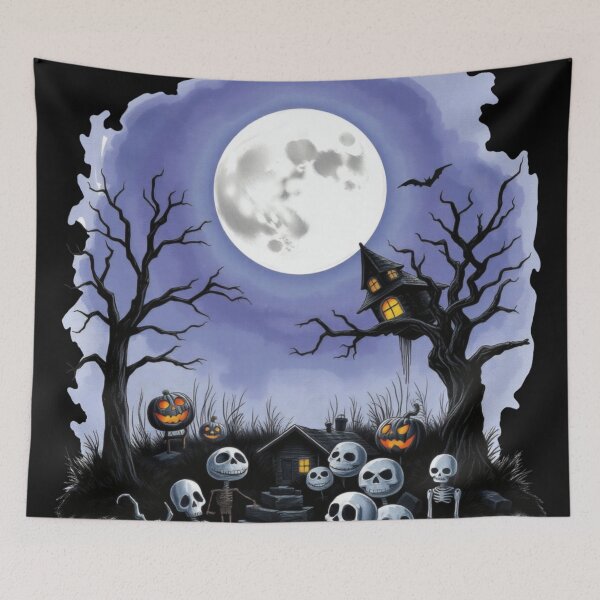 Item preview, Spooky Tree House Under the Moon designed and sold by UnhingedBird.