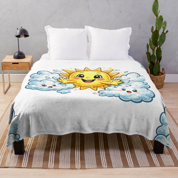 Item preview, Cheerful Sun Chasing Away Clouds designed and sold by SpicyWind.