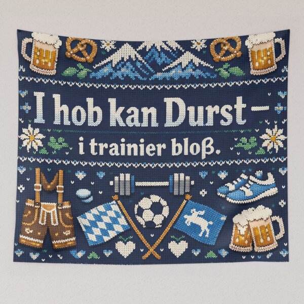 Item preview, Bavarian humor I don't have a thirst Knitting pattern designed and sold by Mauswohn.