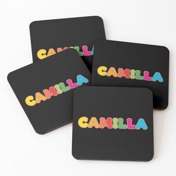 Item preview, ❤️ Camilla Personalized Name Wavy Retro Shirt, Coffee Mug, Sticker Gift designed and sold by HelixPedia.