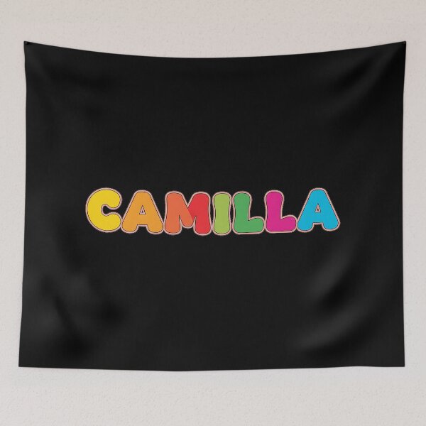 Item preview, ❤️ Camilla Personalized Name Wavy Retro Shirt, Coffee Mug, Sticker Gift designed and sold by HelixPedia.