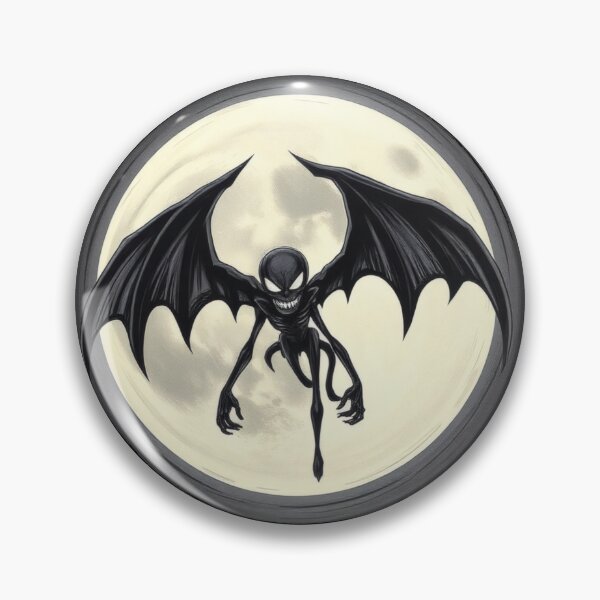 Item preview, Spooky Flying Creature Under the Moon designed and sold by UnhingedBird.