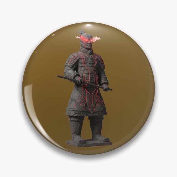 Item preview, Cyber Terracotta Warrior - Ancient China Future Fusion designed and sold by Ink Dynasty.