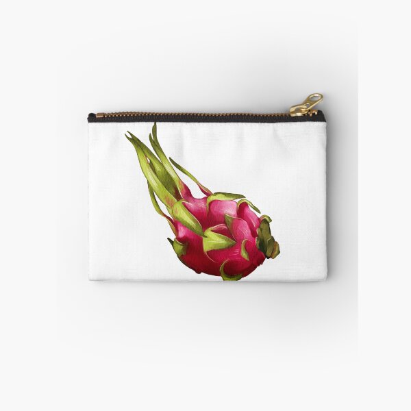 Item preview, Dragon fruit on a white background, showing the unique shape and color of the fruit, with green scales and pink skin, ready for consumption or display designed and sold by Ms. Iryna.