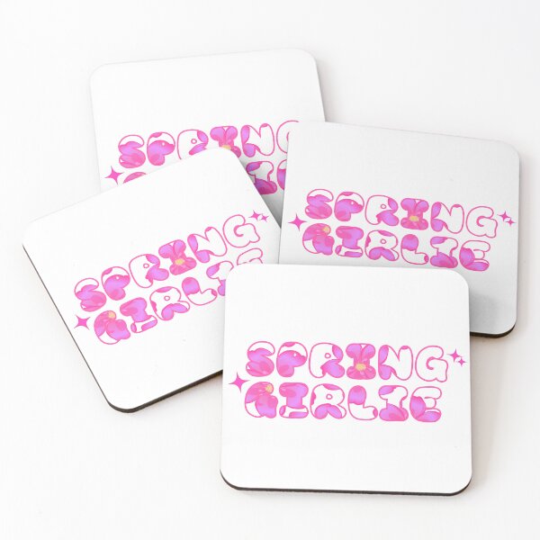 Item preview, Pink Spring Girlie (White) designed and sold by CDPrintsDesigns.