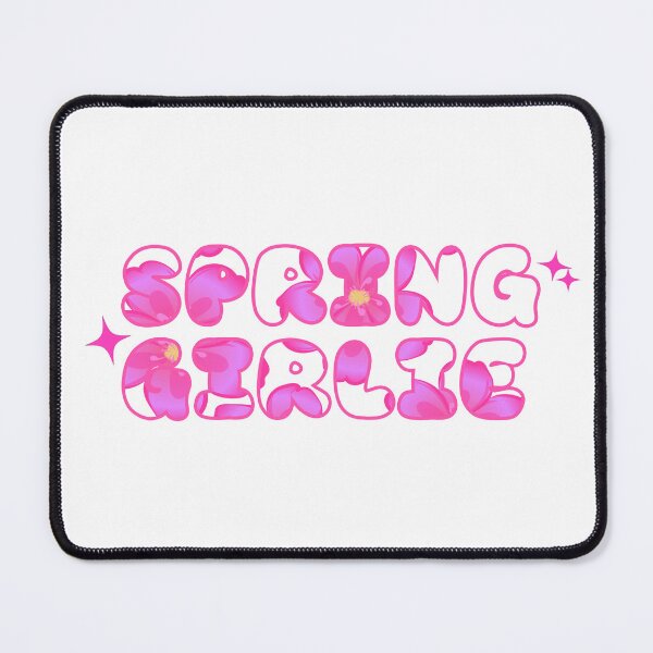 Item preview, Pink Spring Girlie (White) designed and sold by CDPrintsDesigns.
