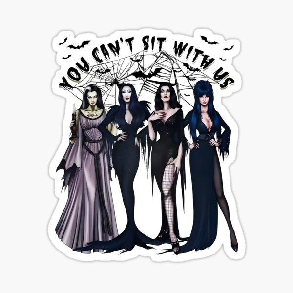 You can't sit with us Sticker