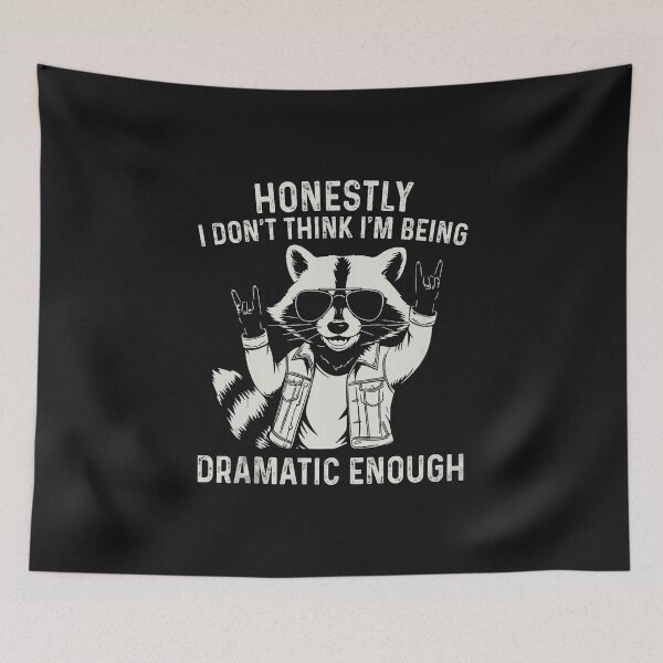 Item preview, honestly i dont think im being dramatic rock designed and sold by nookmerch97.